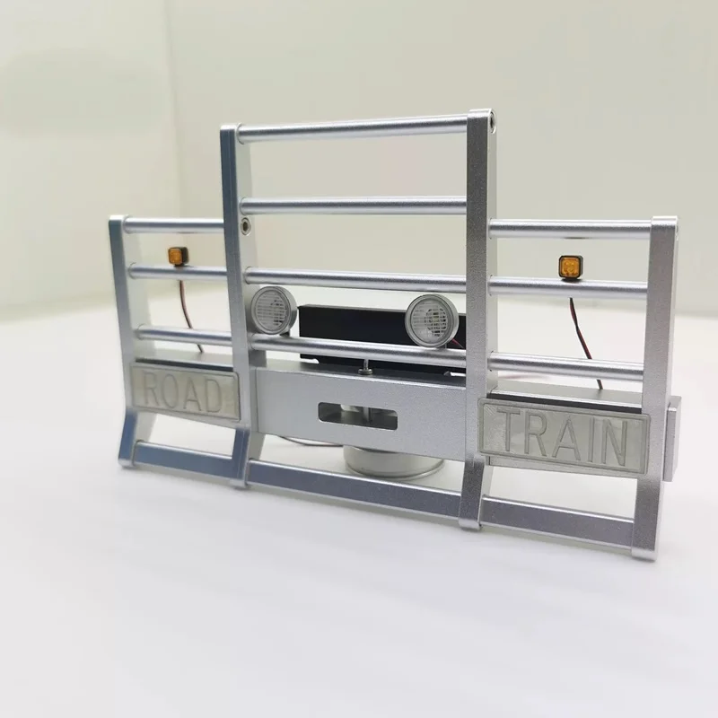 RC 1/14 Metall-Schutzgitter für die vordere Stoßstange für Tamiya Hydraulikbagger, Lader, Muldenkipper für SCANIA, MAN, VOLVO, DIY-Teile – Detail 2