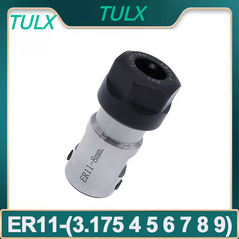 Portaherramientas de eje de Motor TULX ER11 ER16 ER20, tipo mandril, extensión de husillo, herramienta de torno, juego de herramientas de husillo, herramienta CNC