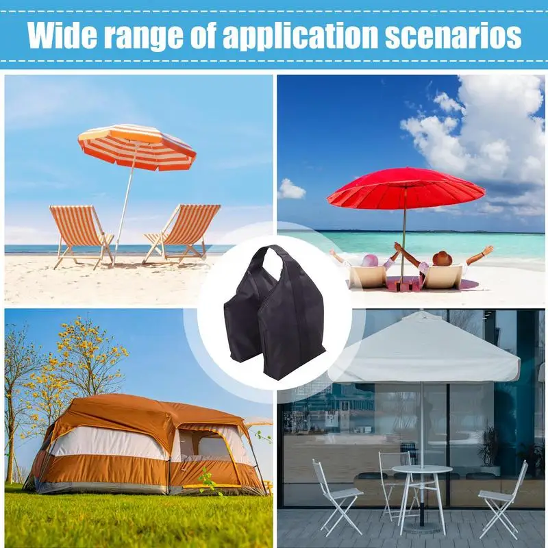 Tent Sand Bags Sand Bags For Weight 1680D Oxford Heavy Duty Saddlebag For Beach Fitness Exercise Yoga Workouts Events Parties