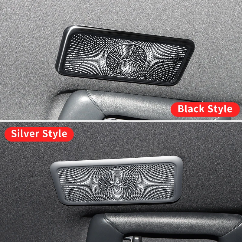 For 2022 2023 2024 Lexus Lx600 LX500D Roof Loudspeaker Horn Frame LX 600 Tuning Interior Upgraded Stainless Steel Accessories