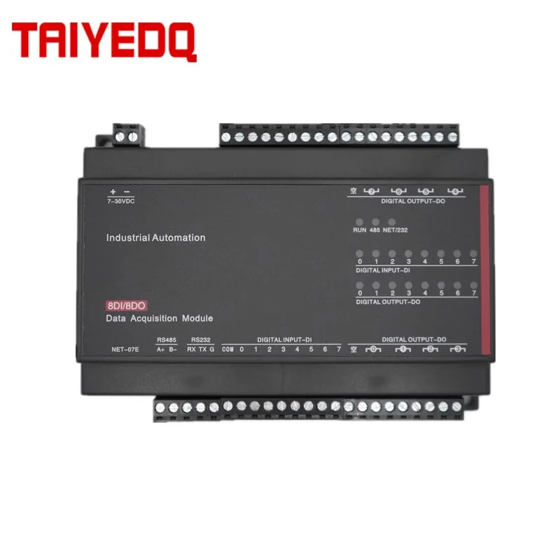 

8DI8DO Combined Control System Modbus RTU Protocol Serial Port RS485 232 Digital Input And Output