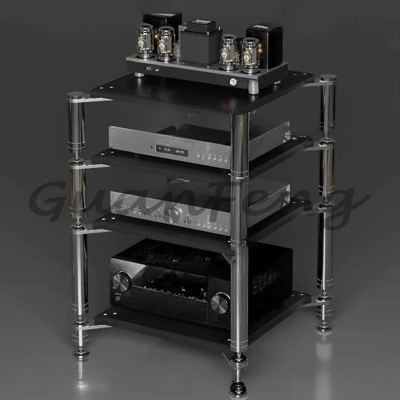 Rack Accessories Power Amplifier Stainless Steel Shock Absorber Staple Leg