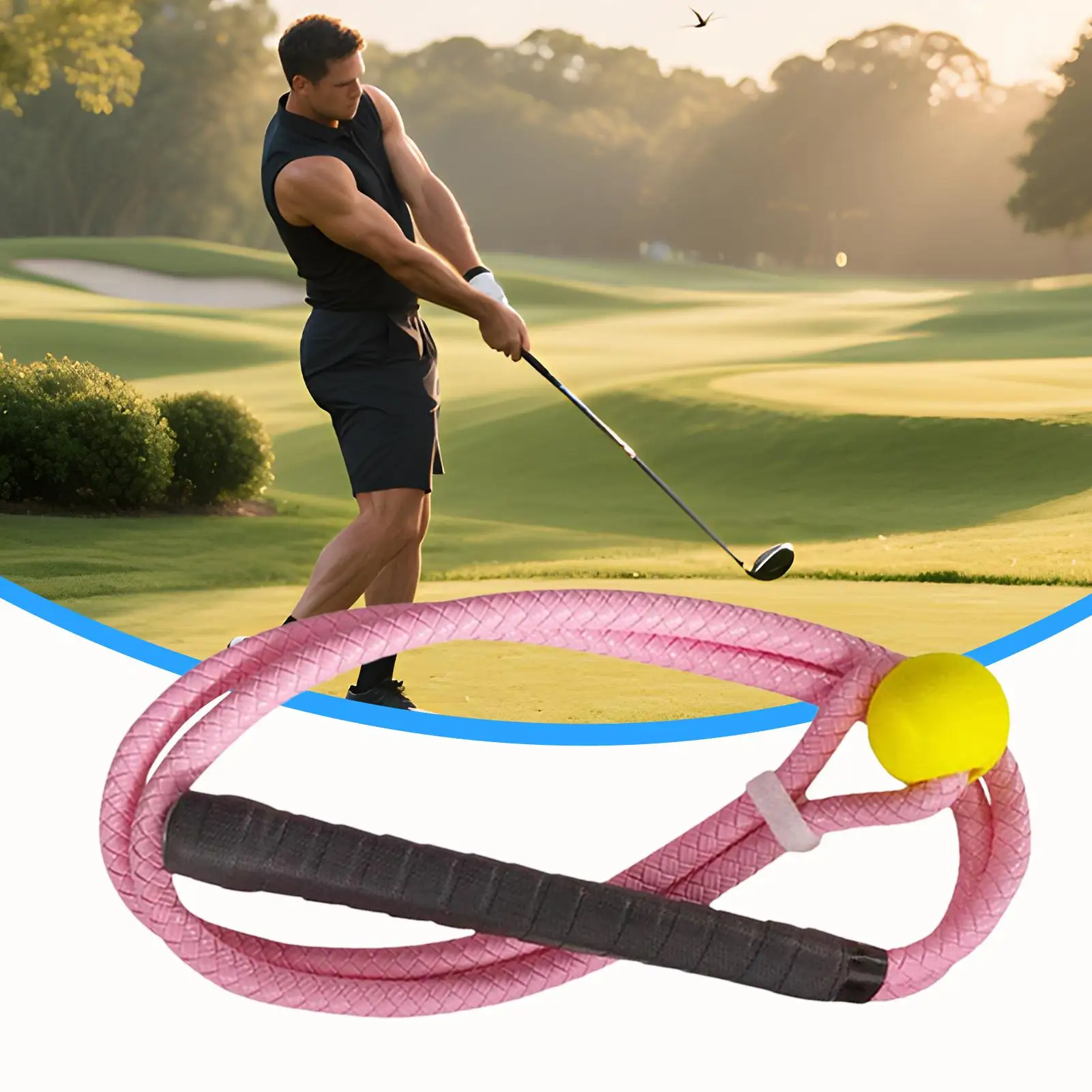 

Swing Trainer Golf Postures Training Equipment Portable Swing Balance Exerciser For Men Women Junior Course Home Travel Backyard
