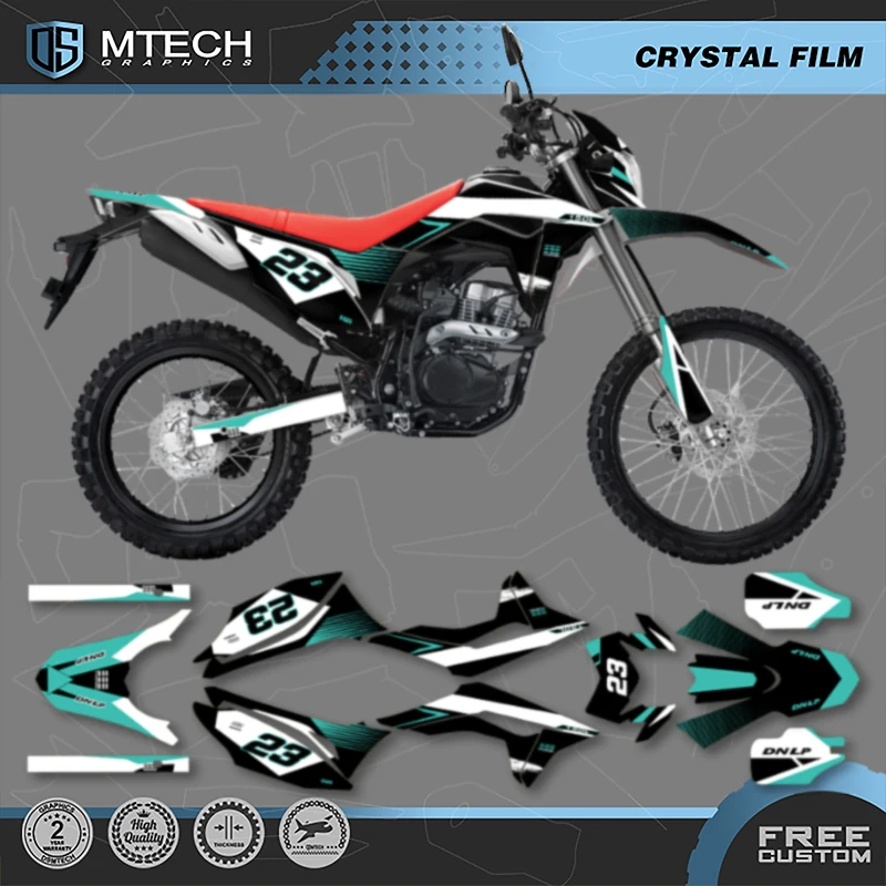 

Мотоциклетная графика DSMTECH для HONDA CRF150L 2018 2019 2020 2021 150L CRF 150cc, фоновые наклейки, наборы наклеек 006