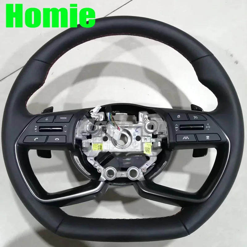 Aroham For Hyundai Elantra CN7 Genuine Steering Wheel Assembly With Cruise Control Button Paddle Shifter 56110-BU750