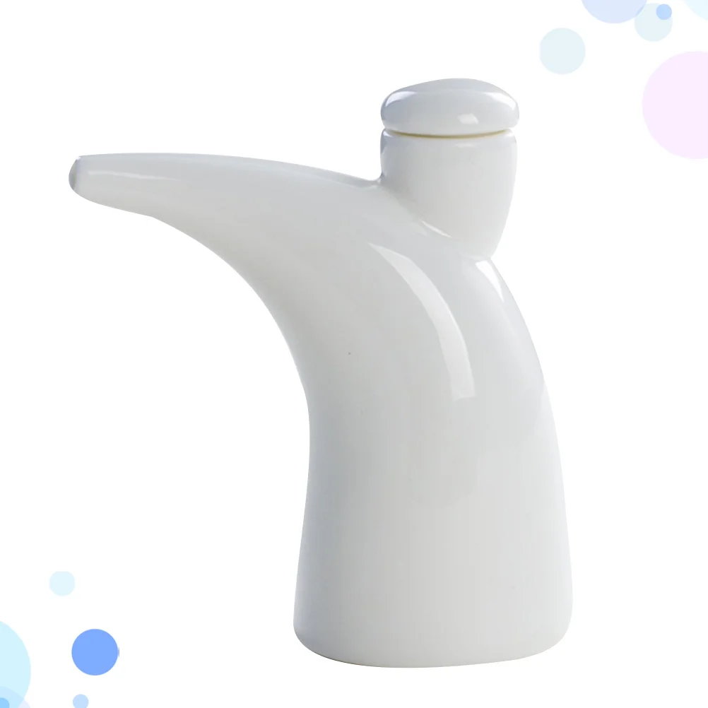 

Bone China Spice Kettle Creative Design Keep Kitchen Clean Fresh Seasoning Storage Home Restaurant Use White Spice Bottle