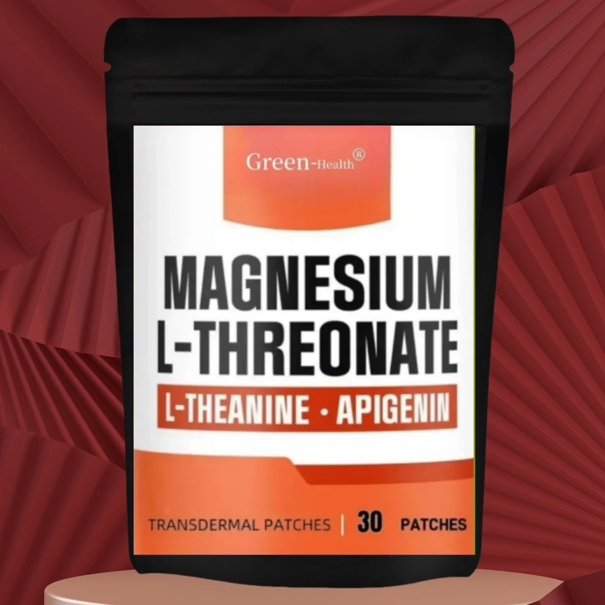 Magnesium L-Threonate Transdermal Patches - 30 Patches One Month Supply