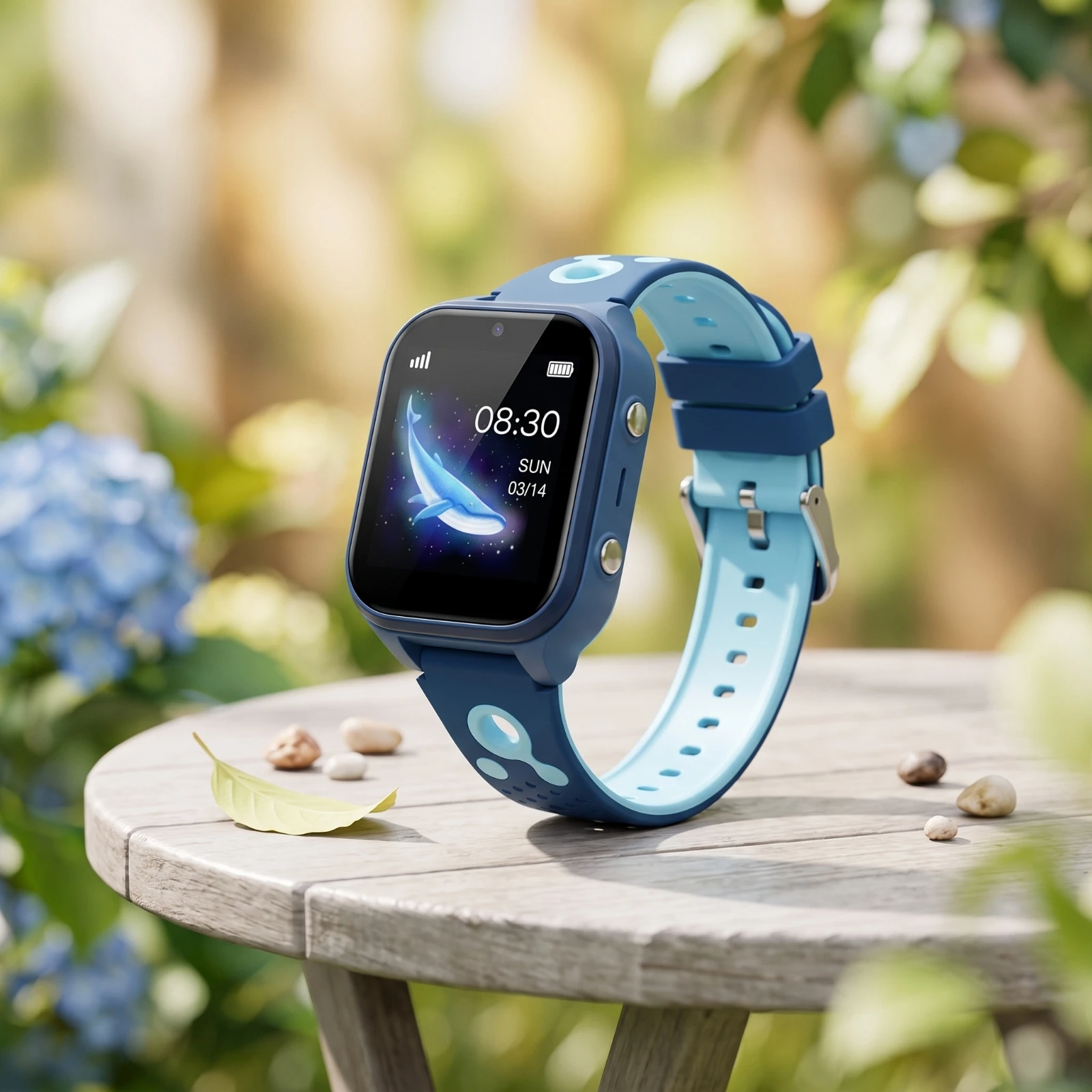 4G Mobile Device Watch Touchscreen Smart Watch with Camera Smartwatch Adjustable Wearable for Children, School, Travel