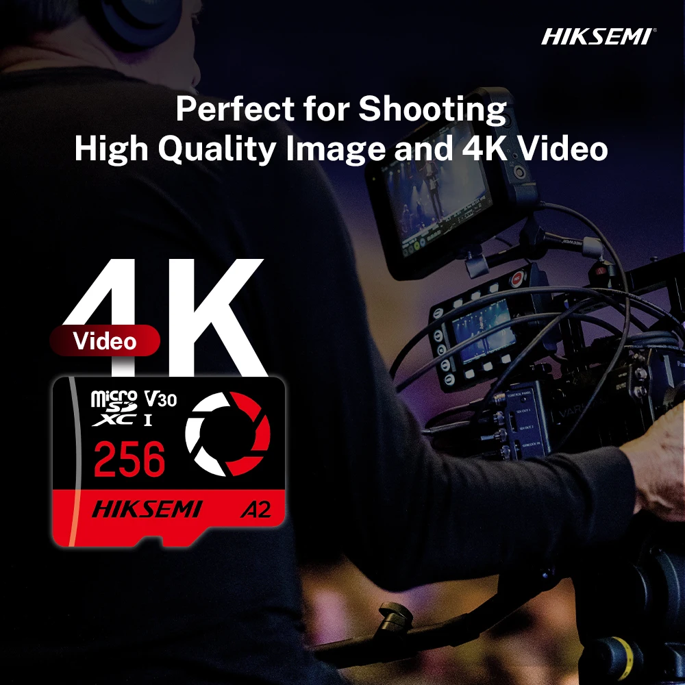 HIKSEMI 캡처 TF 128GB 256GB 512GB 4K SD 카드 클래스 10 UHS-I TLC 최대 180 MB/s 읽기 속도 150 MB/s 쓰기 속도 V30 카메라