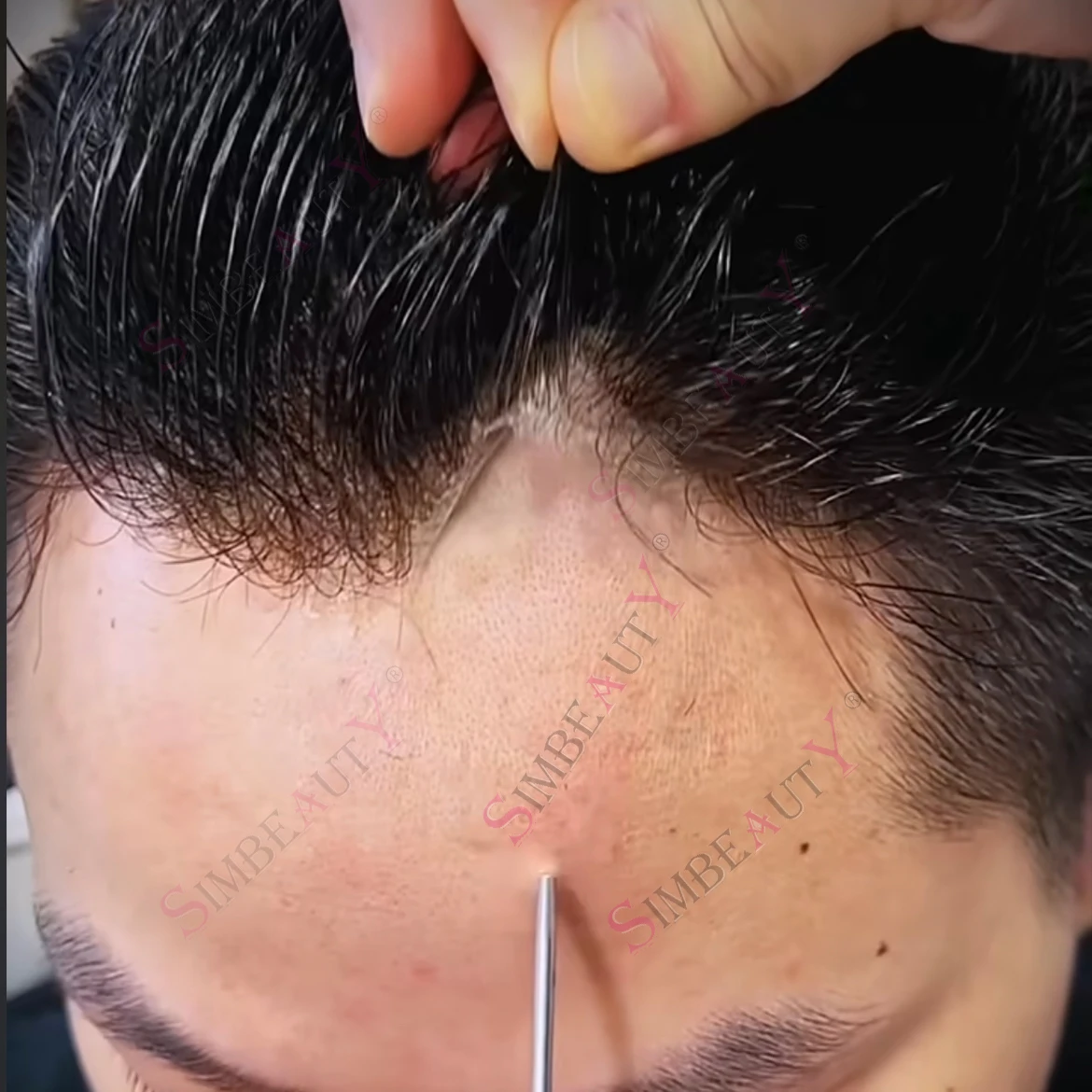 

Незаметный ультратонкий парик-накладка из полиуретана 0,02 мм, 80% плотности, для мужчин, черный 1b # Накладки для волос из натуральных волос 1b30 V-loop, ультратонкие, решение проблемы с выпадением волос