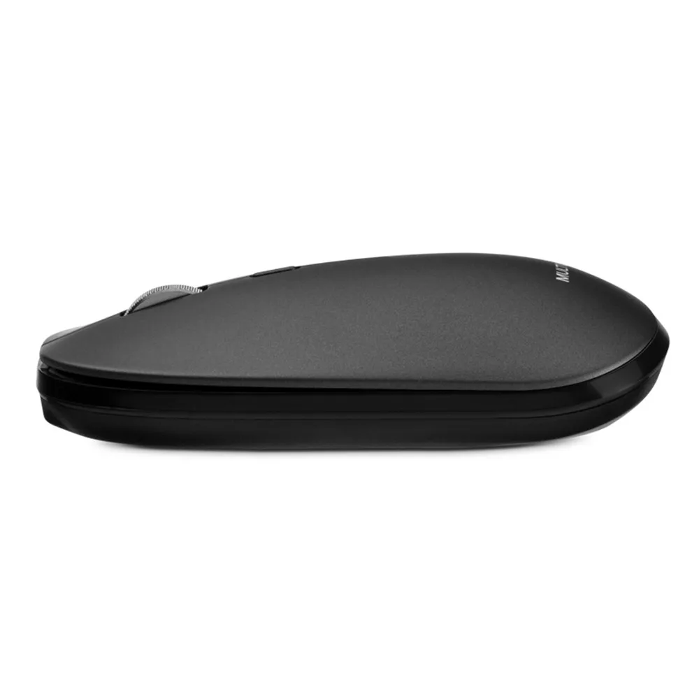 Bt Wireless Mouse + 2.4Ghz 1600dpi Black Multilaser Inclusive Stack-MO331