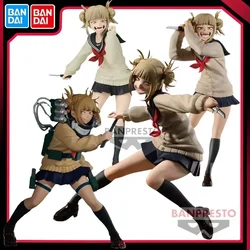 W magazynie BANDAI Original Banpresto My Hero Academia Złe złoczyńcy Toga Himiko PVC Figurka akcji Kolekcja modeli Lalka Zabawki