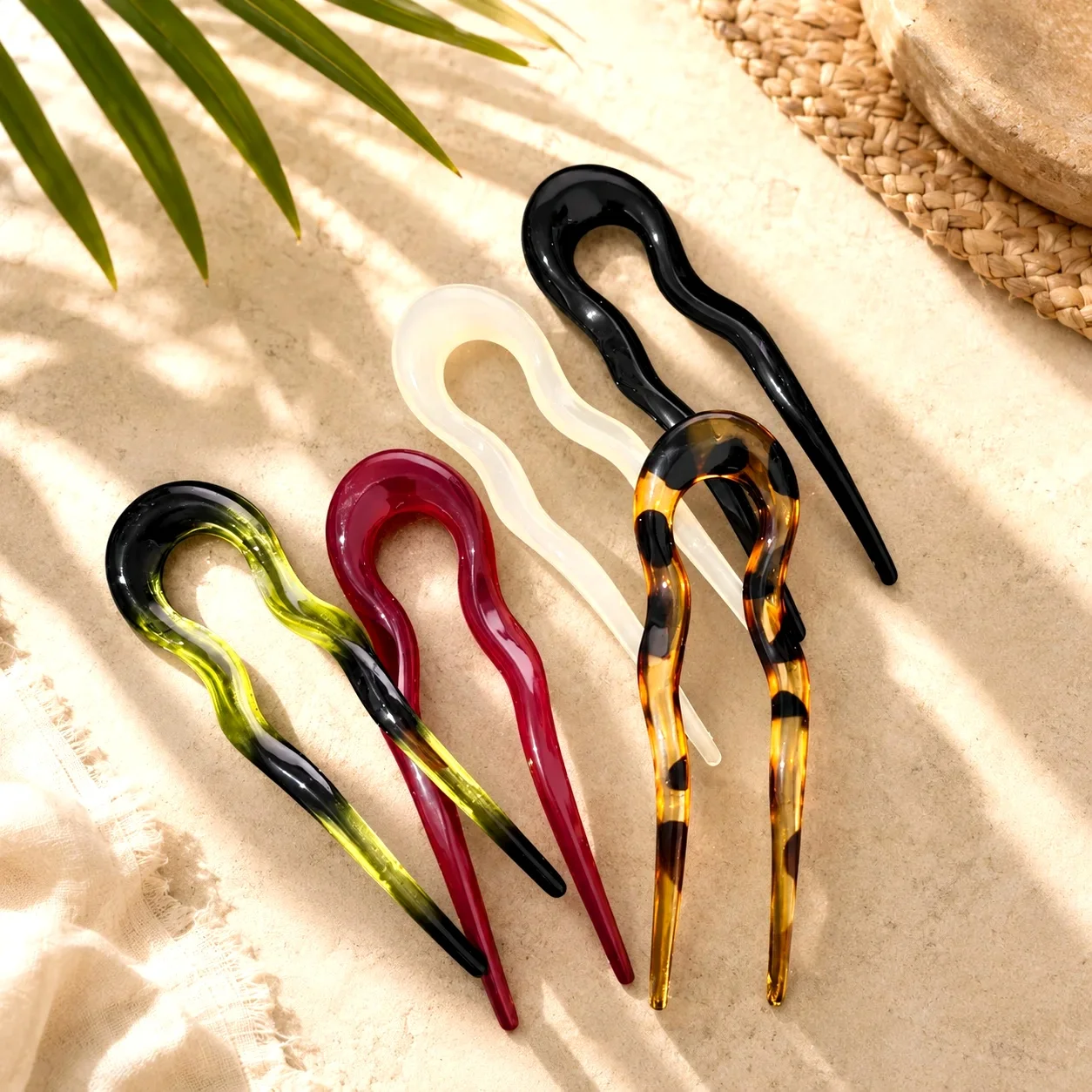 شوكة شعر على شكل حرف U للنساء، - مراجعة Women Accessories Shop وسعره