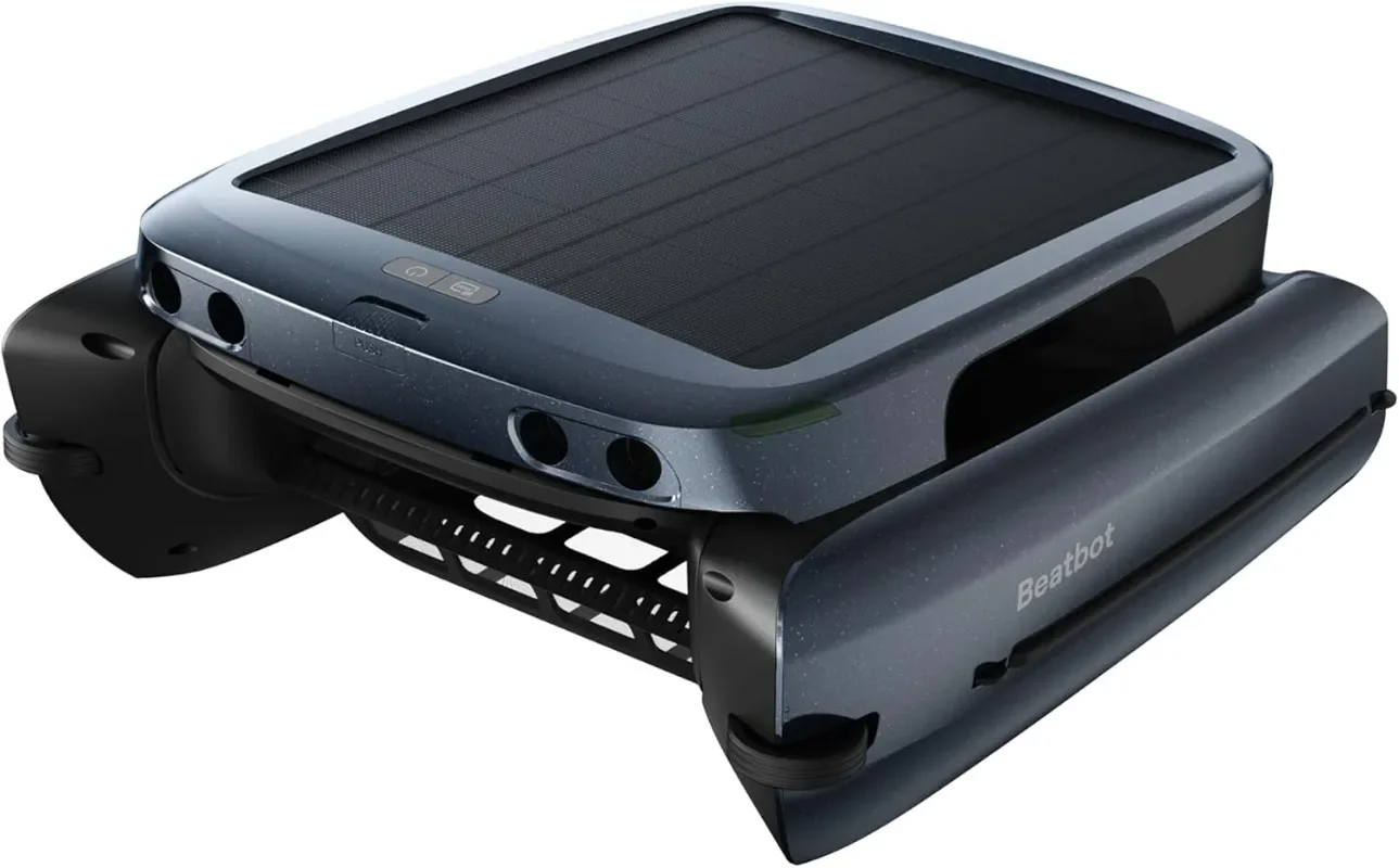 Beatbot iSkim Cordless Robotic Pool Skimmer with 9L Filter Basket, 24/7 Cleaning Solar Powered, 10000mAh Battery,28-Hour Runtime