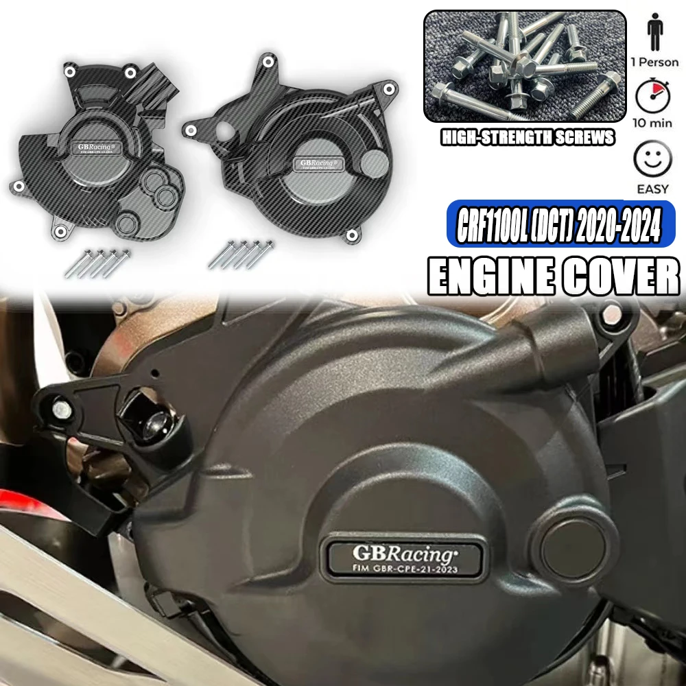 

For Honda CRF1100L DCT Engine Guard For GB Racing 2020-2023 Engine Cover Africa Twin CRF 1100L Adventure Sport DCT 2021 Case