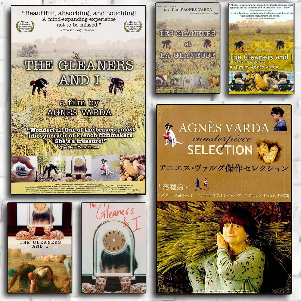 classic movie T-The Gleaners and I-I Painting Calligraphy Nature Inspired Artwork for Living Room  Home Decoration