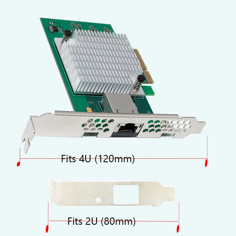 10GBase-T PCIe 3.0 x4 Network Card For Marvell AQC113 RJ45 Multi-Gigabit Ethernet Adapter (10G/5G/2.5G ) for Server/Desktop/NAS