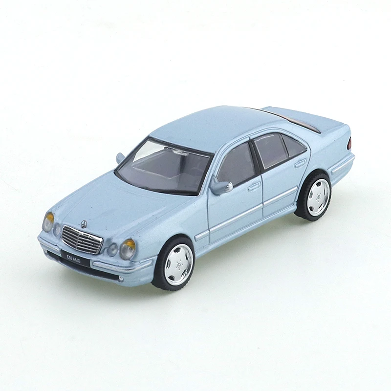 DCT/Shadow 1/64 Mercedes-Benz E55 AMG (W210) Car Alloy Toys Motor Vehicle Diecast Metal Model Kids Xmas Gift Toys for Boys