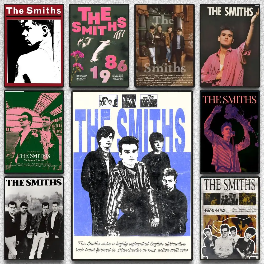 The S-Smiths Poster Hot Self-adhesive Art Paper Sticker Coffee House Bar Room Wall Decor