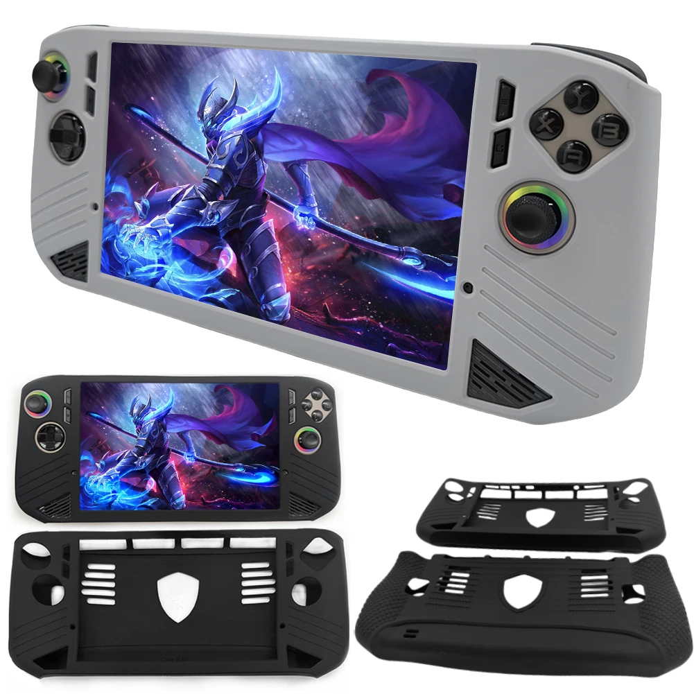 MSI Claw 8AI 핸드 헬드 콘솔 실리콘 케이스 게임 콘솔 보호용 여행용 보관 주머니 소프트 커버 케이스 용 보호 케이스