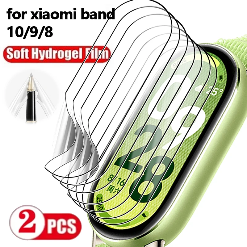 

Hydrogel Film for Xiaomi Band 10 HD Clear Soft TPU Screen Protector for Xiaomi Band 10 9 8 7 6 Smartwatch Protective Film