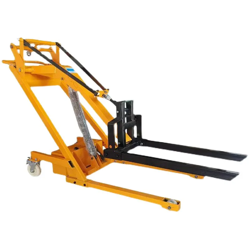 Portable Drum Handler and Loader Multifunctional Crane with Mini Roller Gripper