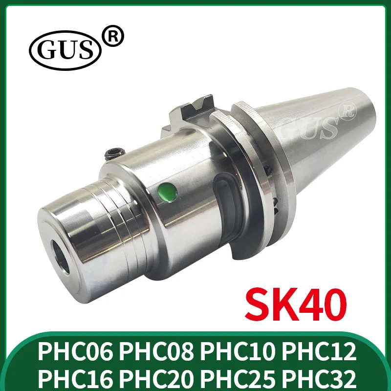 Damping expansion hydraulic toolholder SK40 PHC06/08/10/12/16/20/25/32 clamp Flange center water outlet High precision Spindle