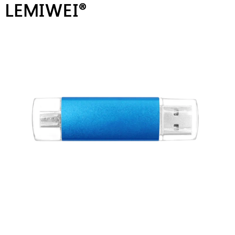 หลากสี USB 2.0 USB USB ปากกาไดรฟ์16GB 32GB 64GB ที่เก็บข้อมูล USB U Disk ไมโคร USB memoria Flash Stick สำหรับโทรศัพท์มือถือ