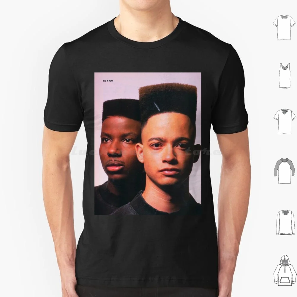 Retro Kid′n Play Portrait T Shirt Men Women Kids 6xl 80s 90s Kid N Play Retro House Party Movie Classic Hip Hop Friday Night