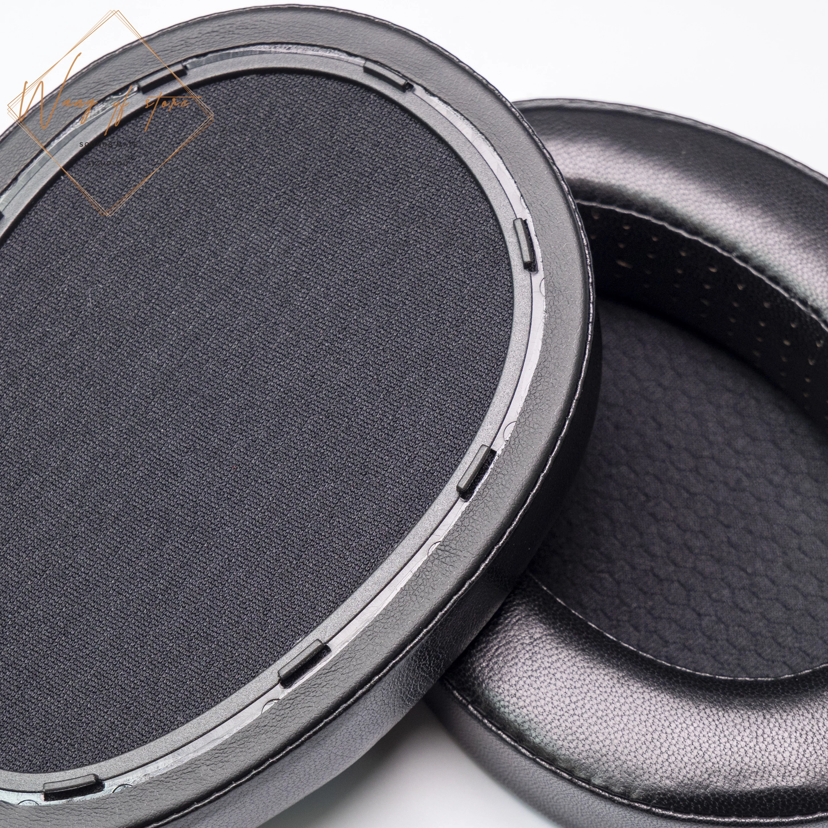 Hifiman hhe1000,he1000se,arya,ananda,ananda-bt,Edition xs,ditionx Edx-V2,jadeiiヘッドフォン用のメモリーフォームクッション