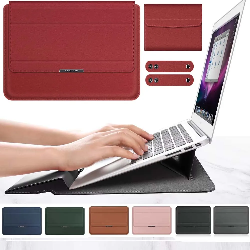 

for HUAWEI Matebook GT 14 D14 SE MateBook X Pro Sleeve Foldable Laptop Holder Wrist Pad Notebook Charger Mouse Pouch Cable Belt
