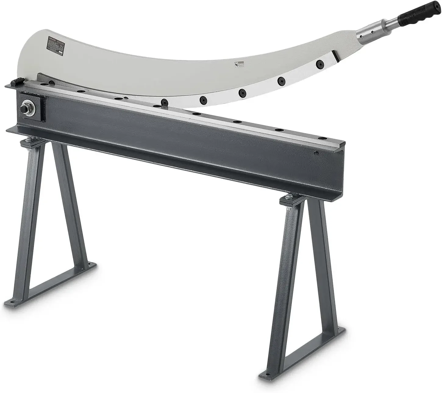 Guillotine Shear, 39 in Bed Width Benchtop Cutter, Manual Hand Plate Shear for Metal Sheet Processing, with Q235 Material, High