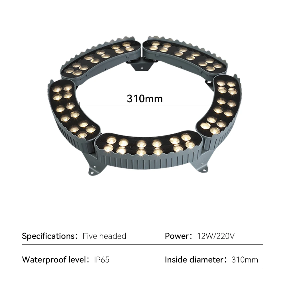 1/5 Packs LED Gazon Spotlight Boom Knuffelen Licht 220V Outdoor IP65 Landschap Decor Licht Tuinpad Binnenplaats Trottoir Patio