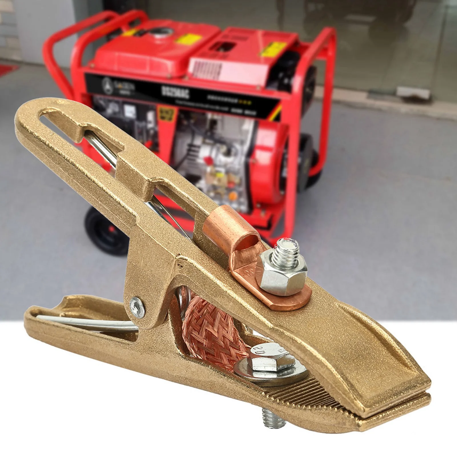 260/300/500A Brass Material A Shape Ground Welding Earth Clamp for Welding Machine(500A) Ground,Welding,Earth,Clamp§Welding,