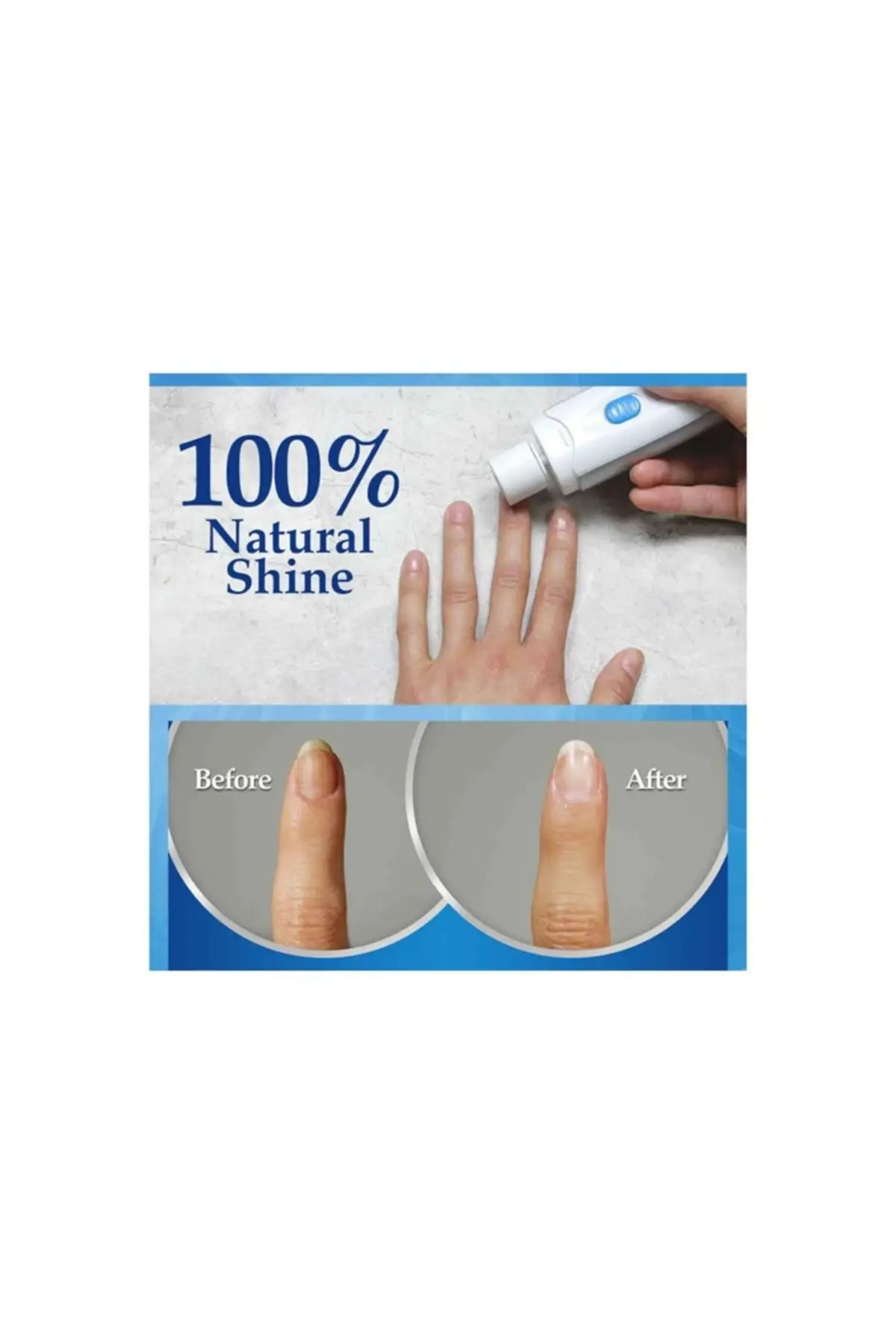 Set Perawatan Kuku Elektronik Kuku Telanjang Pemoles Kuku Kecantikan Pedikur Manikur Pria Wanita