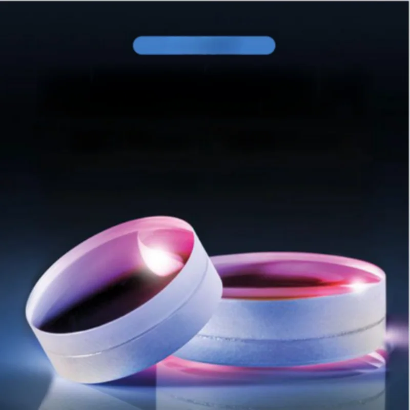 Lente duplicada acromática - 25,3 mm de diâmetro, 103 mm FL, com revestimento antirreflexo Lente de colimação e foco de espectro visível