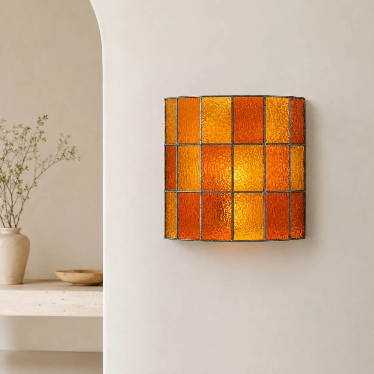 French Style Clear Orange Blue Glass Lamps Modern Living Room Aisle Porch Hotel Entrance Stair Hallway Corridor Wall Lights G9