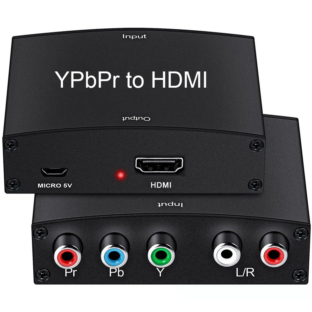 

HD video converter - YPbPr and L / R Audio to HDMI converter