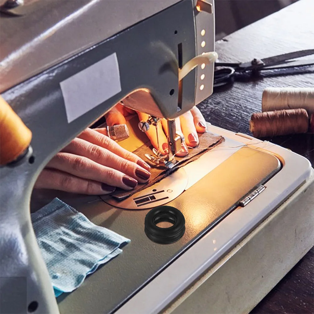 

15pcs Sewing Machine Winder Rubber Rings Durable Tires Replacement Bobbin Holder Ring Various Models Long Lasting Elastic Bands