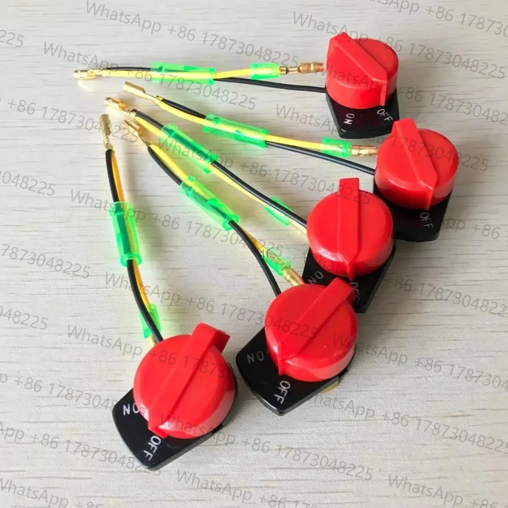 5PCS ON OFF Engine Stop Switch double Wire Fit GX390 and so on