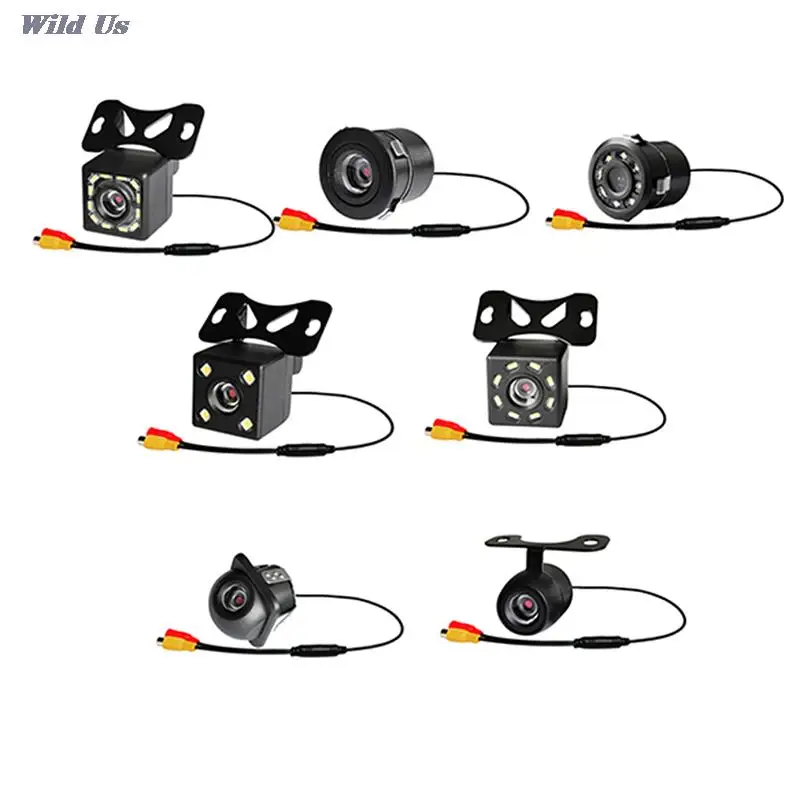 170° Wide Angle Car Rear View Camera Parking Assistance Kit HD Lens Fisheye 728*500 For Android DVD Player Night Vision