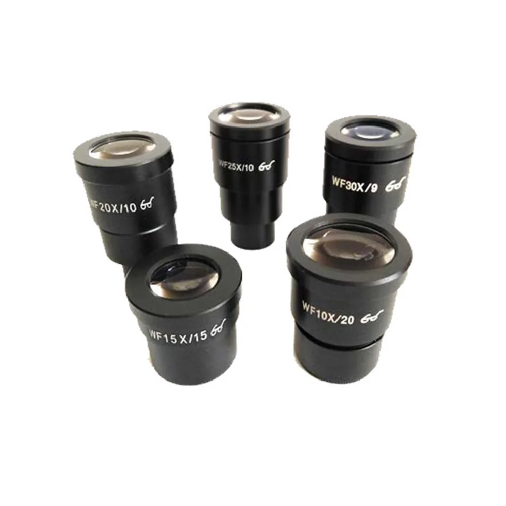 Agnicy Biological Microscope Accessories Wide-angle Eyepiece WF30X 30mm 23.2mm InterfaceHigh Eye Point Field of View 9mm