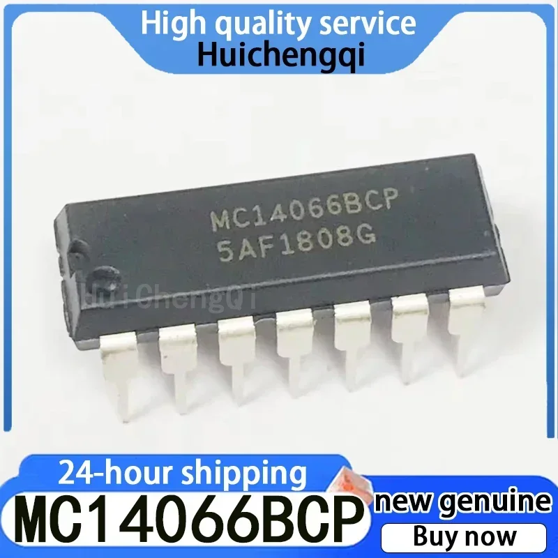 5PCS MC14066BCP DIP-14 Direct Insertion Logic Signal Switch Counter IC