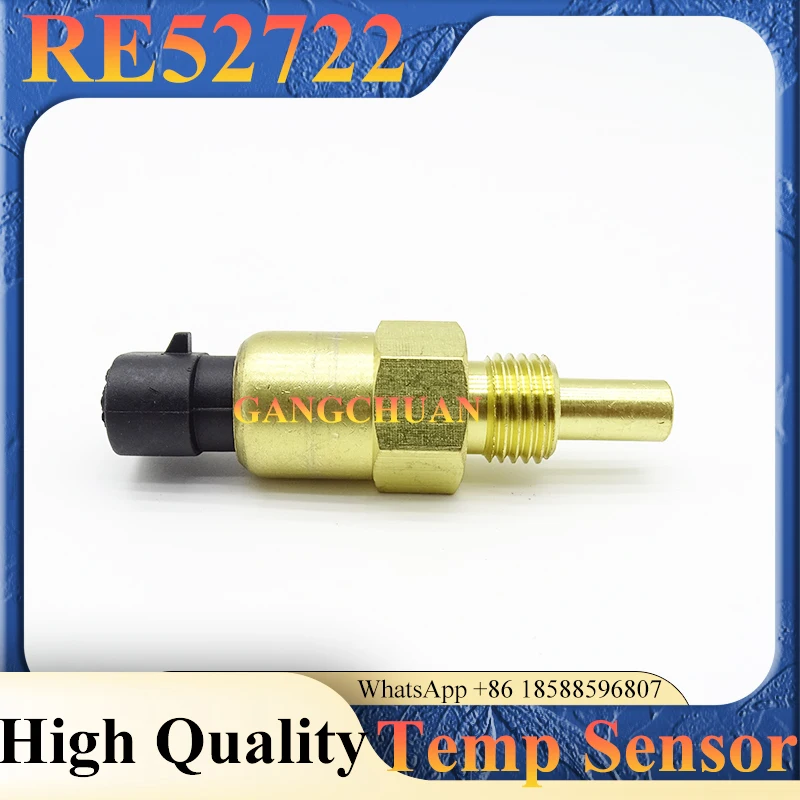 New RE52722 Temperature Sensor for 1200 1400 1600 310G 310J 310K 310SJ Construction Machinery Spare Parts 5