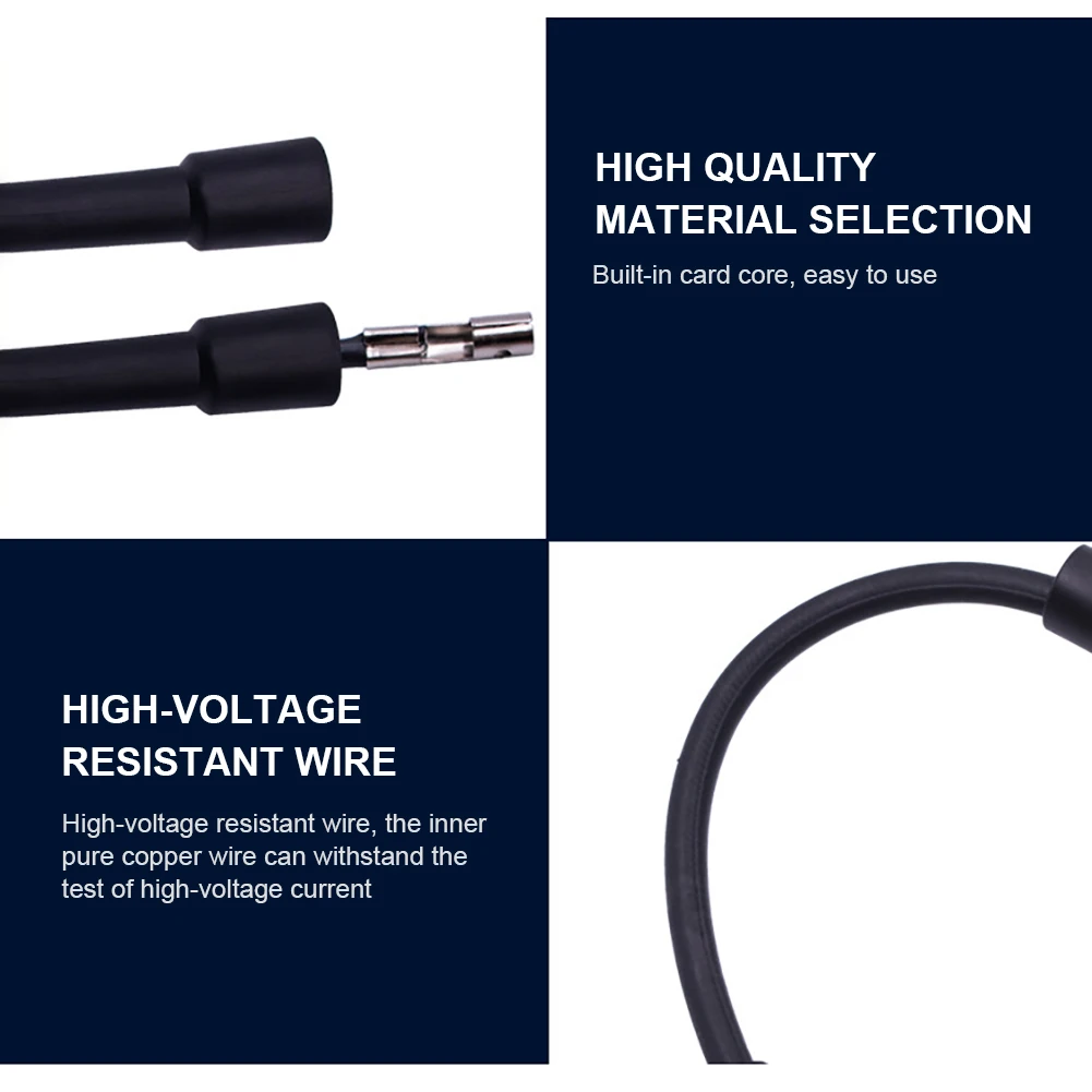 

Тестер автомобильных свечей зажигания, высоковольтный, универсальный, с проводом, из пластика и металла, 150 мм, для грузовиков и автомобилей