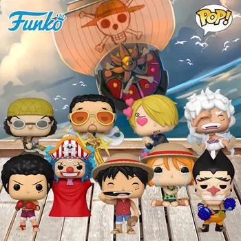 Funko POP 原創海賊王 路飛 娜美 兔八哥 山治 索隆 可動人偶 玩具 男孩女孩禮物 收藏模型擺件 12 最佳銷售 Funko 魯夫 - №3