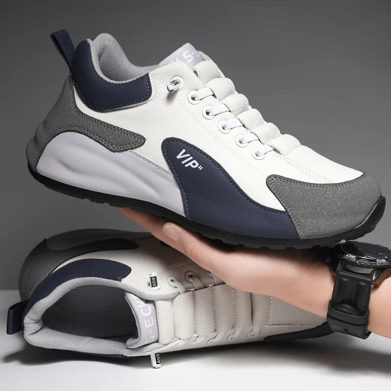 

Men's Sneaker Fashion Platform Casual Shoes 2025Spring New Training Shoes for Men Breathable Sport Running Shoes Tenis Masculino