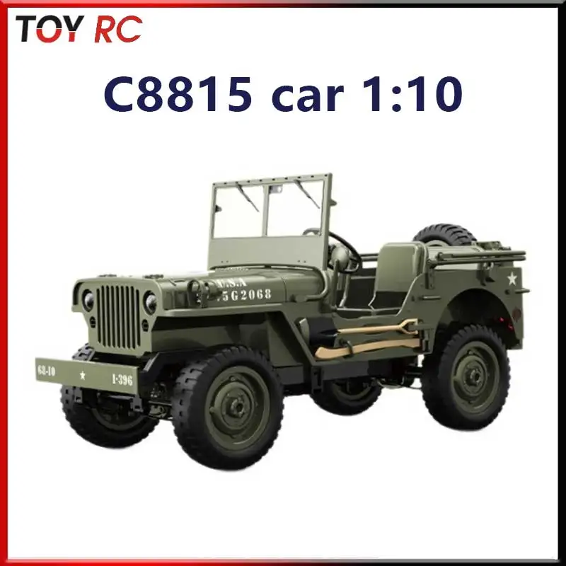 

Jjrc New C8815 Simulation Willis Jeep 1:10 Model Can Be Modified And Upgraded With Rc Remote Control Car