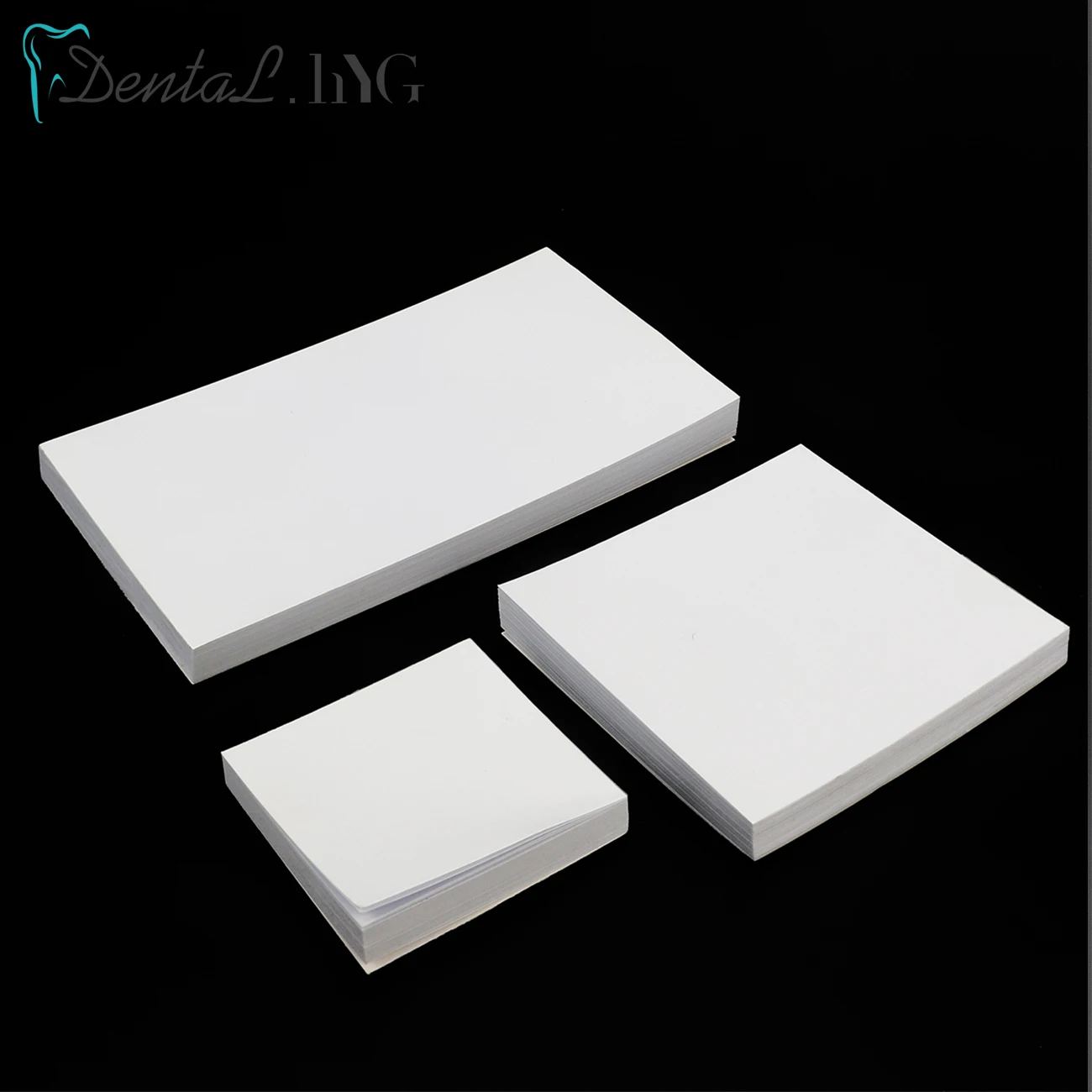 50Sheets/Pack Dental Disposable Mixing Paper Denture Laboratory Dentistry Tools Cement Powder Pad Dentist Material L/M/S