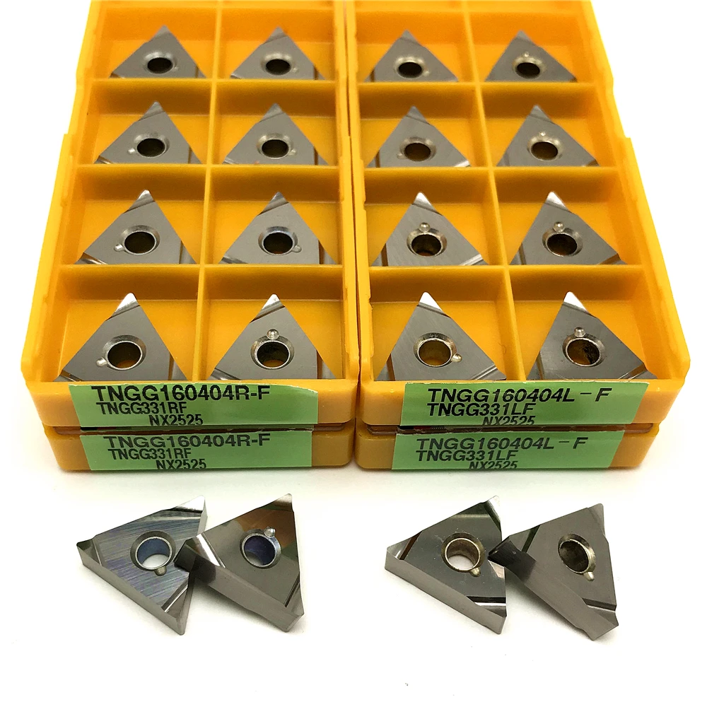 TNGG160404R-F TNGG160404L-F NX2525 Cermet Turning tool CNC Finishing Turning Inserts High quality External lathe tool